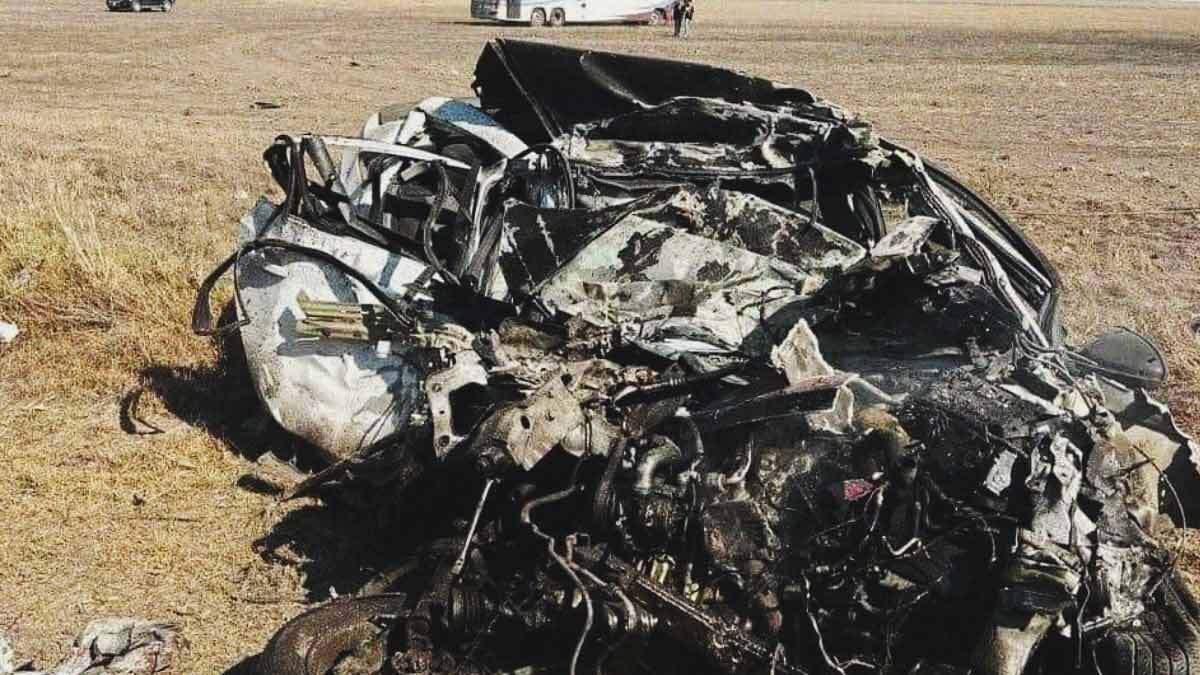 Choque de autobús en carretera México Pachuca deja un muerto