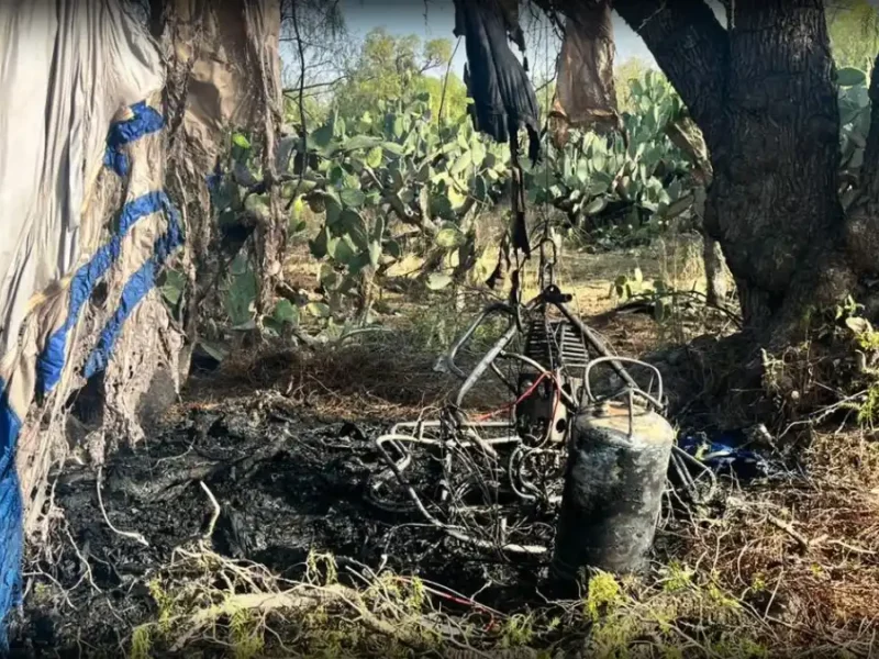 En Hidalgo detienen a piloto del globo que se incendió en Teotihuacán.