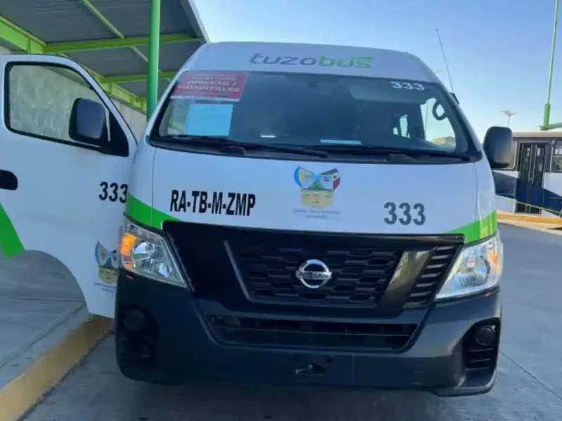 Agilizan viajes con nueva ruta alimentadora del Tuzobús en Nopancalco.
