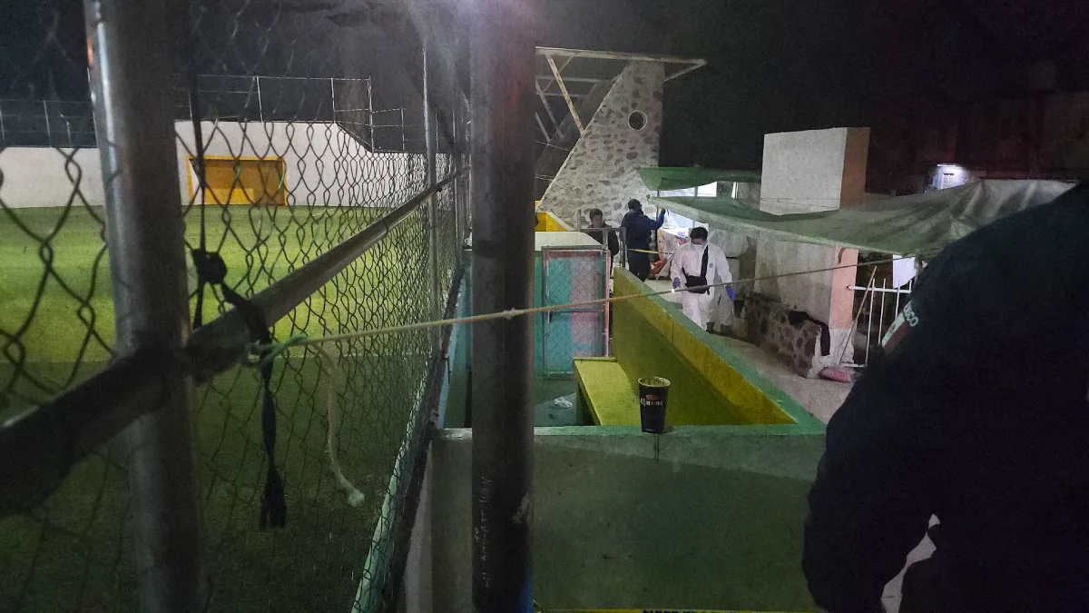 Balacera en partido de futbol en Atotonilco de Tula deja cinco muertos.