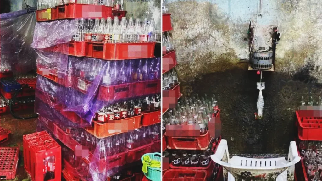 Coca-Cola pirata de Iztapalapa se vendía en puestos de comida; refresquera responde ante decomiso.