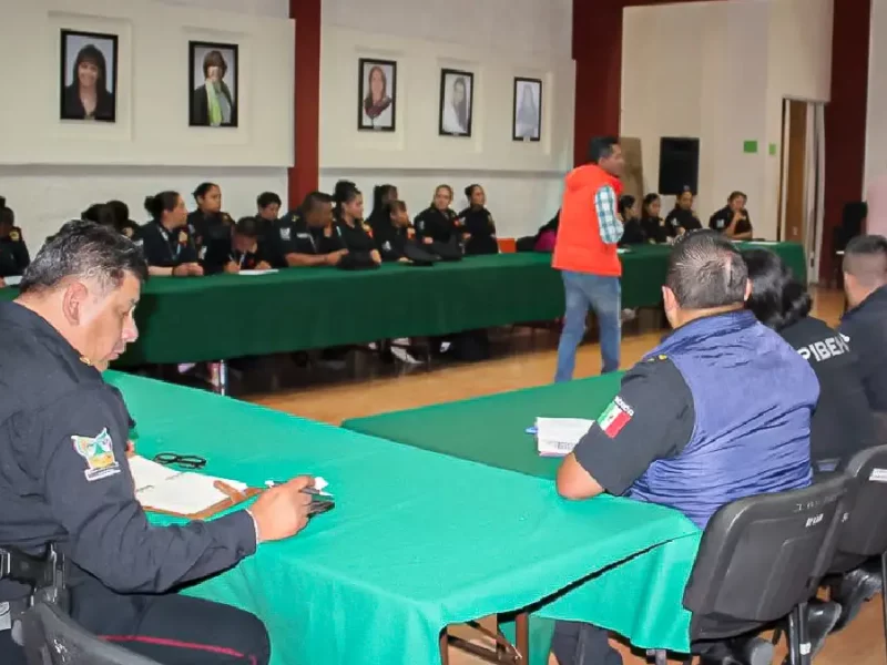 Policía Bancaria podrá atender con perspectiva de género en Hidalgo.