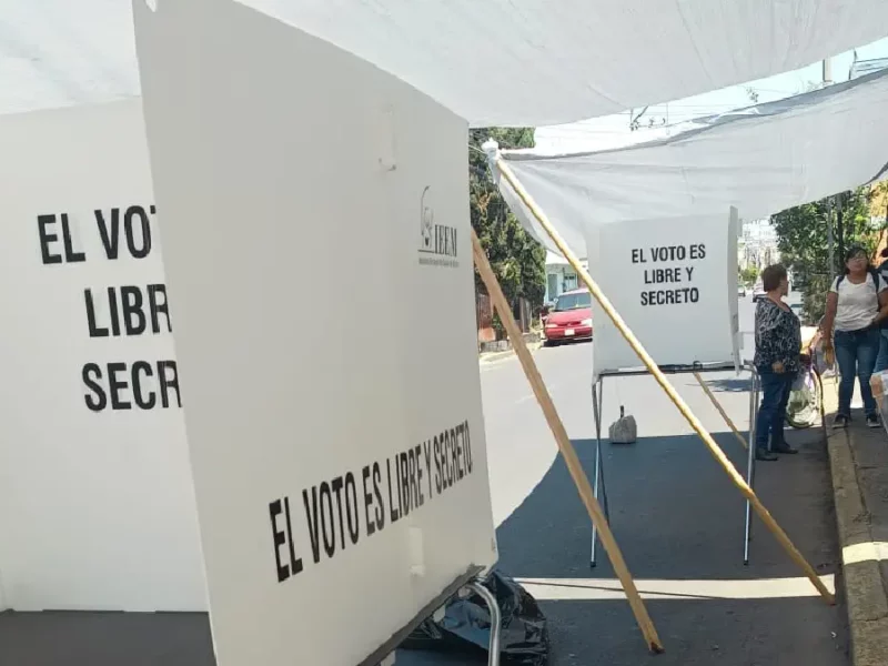 Con “acarreo”, inician elecciones para la gubernatura del Estado de México.