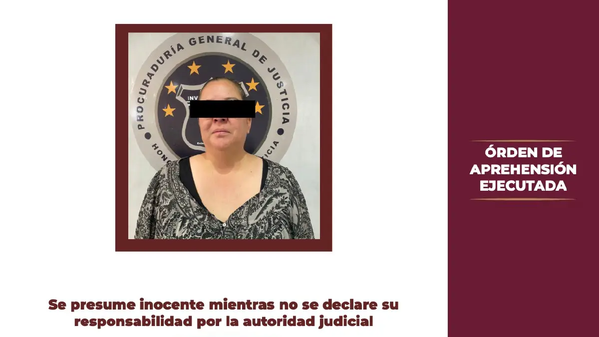 Logran detención de exfuncionaria de Contraloría de Hidalgo, ante investigaciones por Estafa Siniestra.