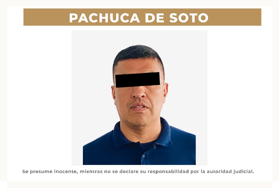 Detienen por soborno a policía estatal de Hidalgo; también fue director en Ajacuba.