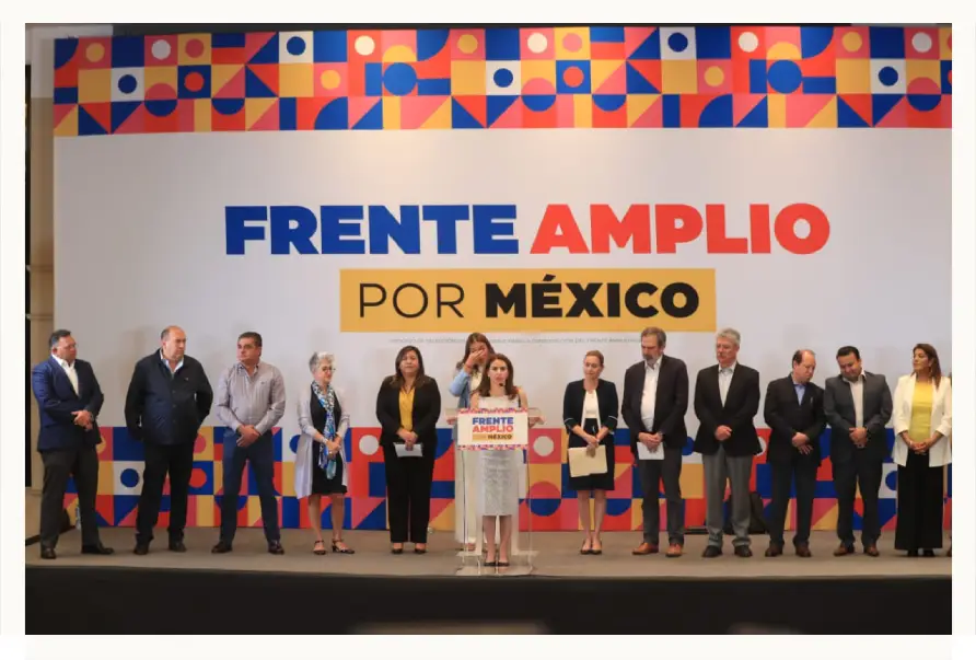 Frente Amplio Por México afina método de selección, entre quejas de simulación.