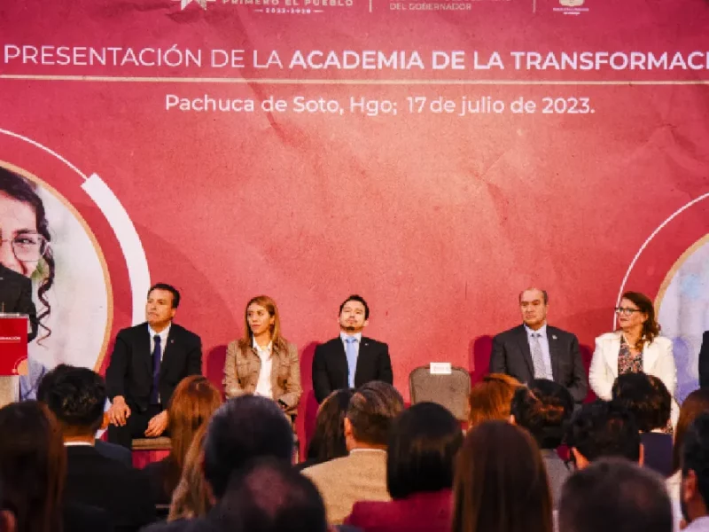 Ponen en marcha Academia de la Transformación para capacitar a burócratas de Hidalgo.