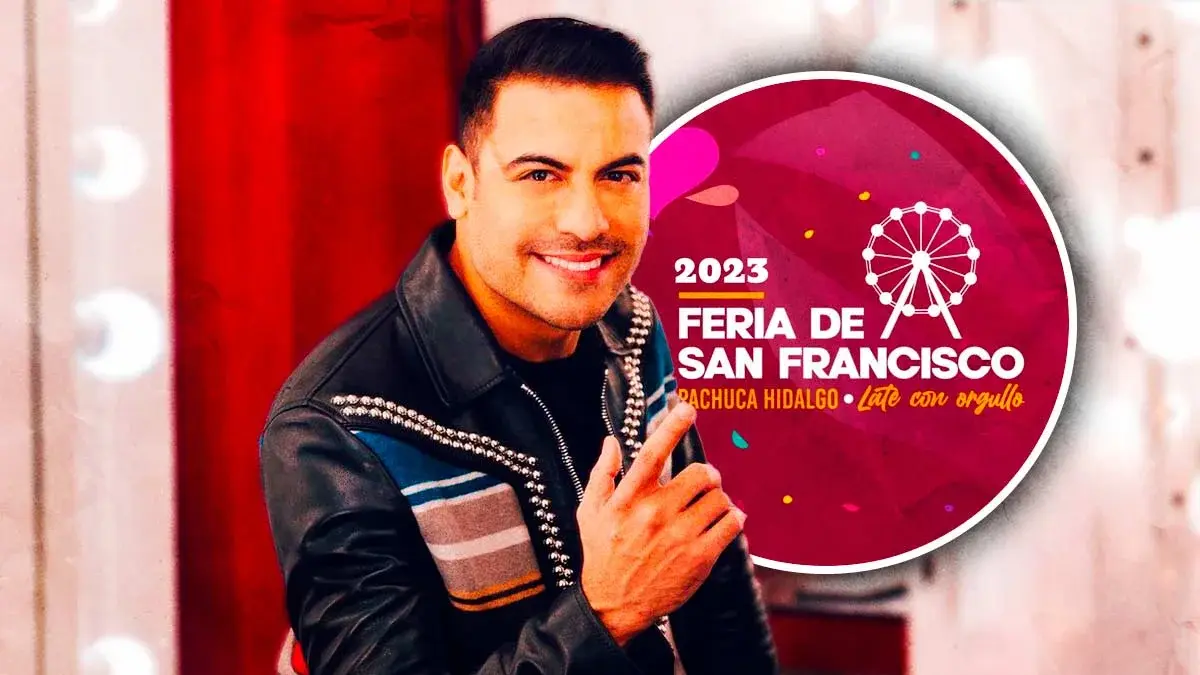 Carlos Rivera tocará en el Palenque de la Feria de Pachuca 2023.