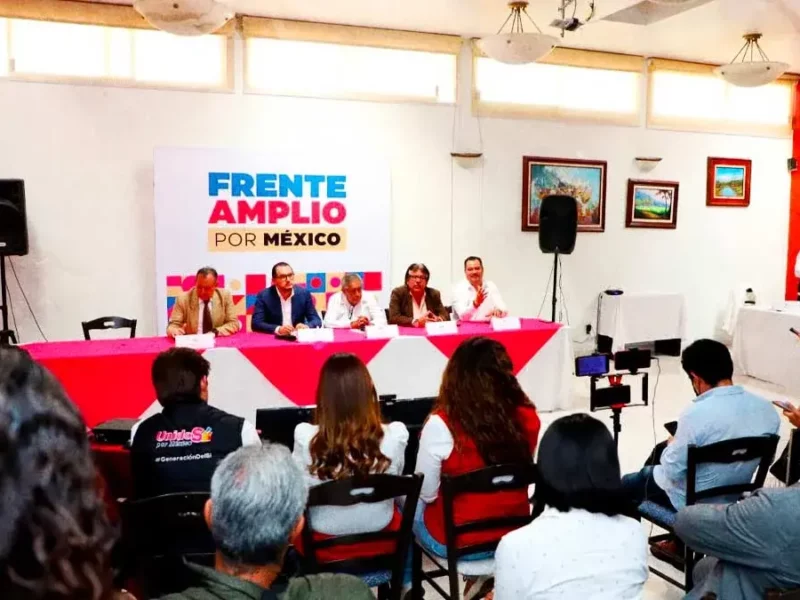 Frente Amplio por México inaugura Comité en Hidalgo para organizar método de selección.