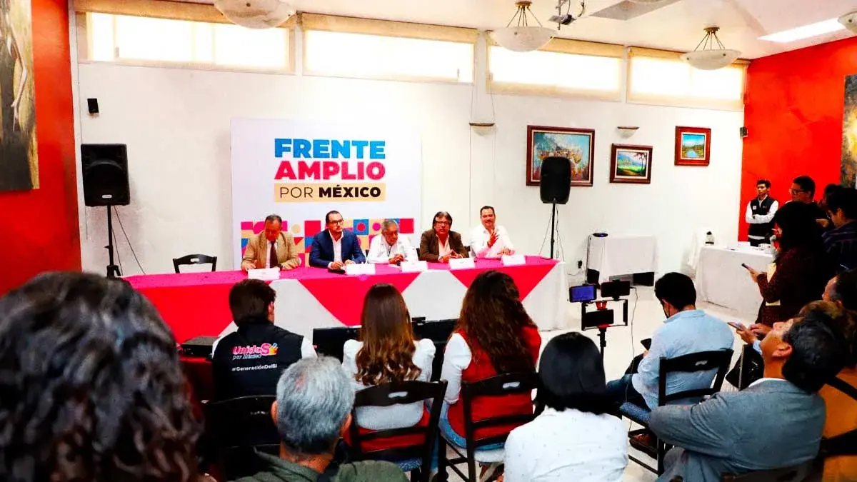 Frente Amplio por México inaugura Comité en Hidalgo para organizar método de selección.