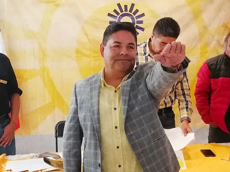 Tras ligera crisis, Jorge Pérez es el nuevo dirigente del PRD Hidalgo.