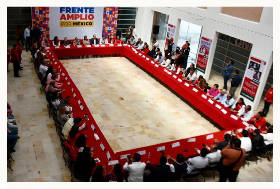 PRI avanza reestructuración y designa a nuevo dirigente en Mineral de la Reforma.