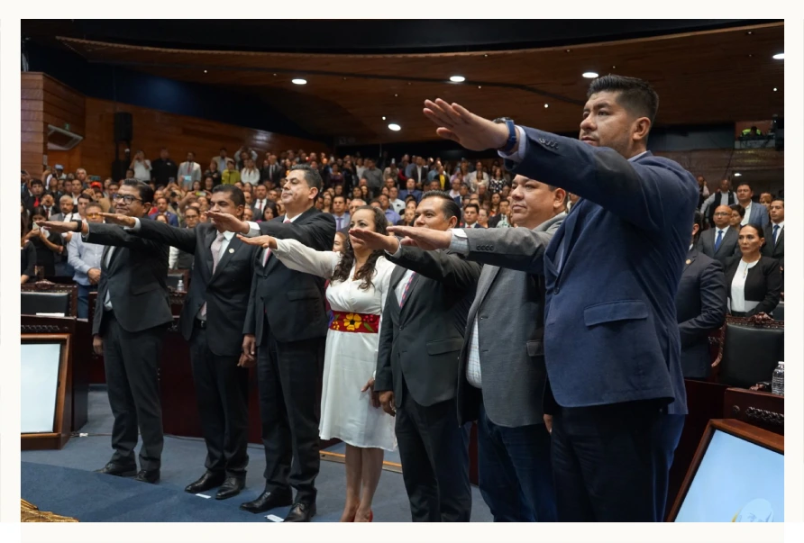 Osiris Leines es el nuevo presidente del Congreso de Hidalgo; Grupo Universidad gana terreno.