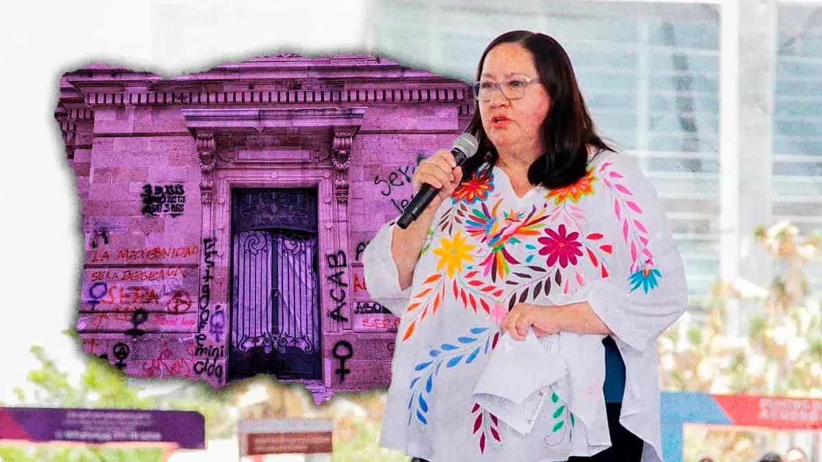 INBAL debe documentar pintas feministas del Reloj Monumental antes de restaurarlo: Cultura Hidalgo