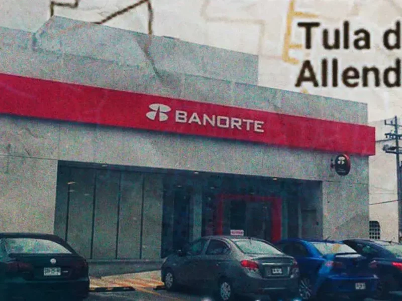 Asaltan a cuentahabiente de Banorte en Tula de Allende; le roban 200 mil pesos.