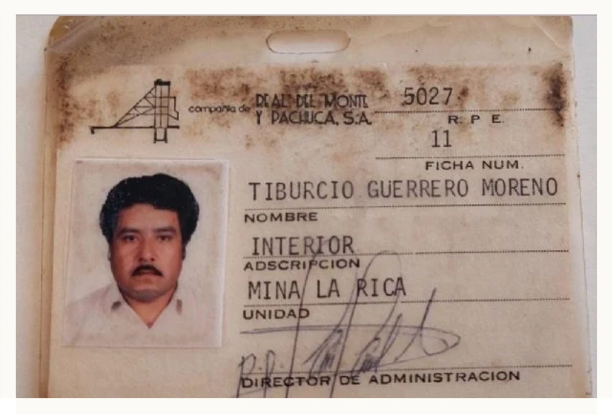 Minero de Hidalgo que ayudó en rescate del sismo de 1985 en México.