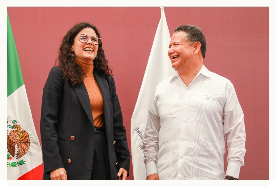 Primer informe de gobierno; Julio Menchaca "barre" pasado priista en Hidalgo