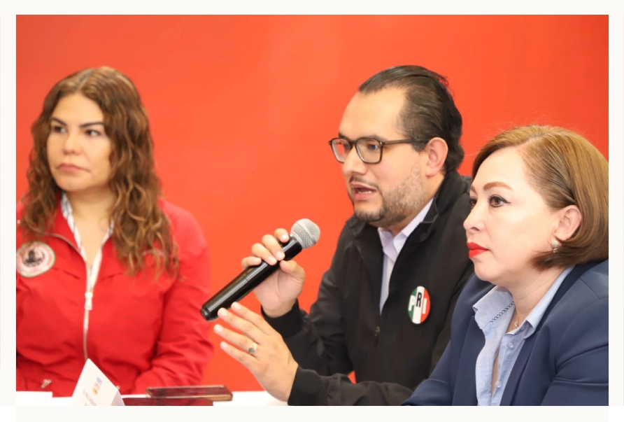 PRI, PAN y PRD analizan coalición en Hidalgo para el 2024 tras designación de Xóchitl Gálvez.