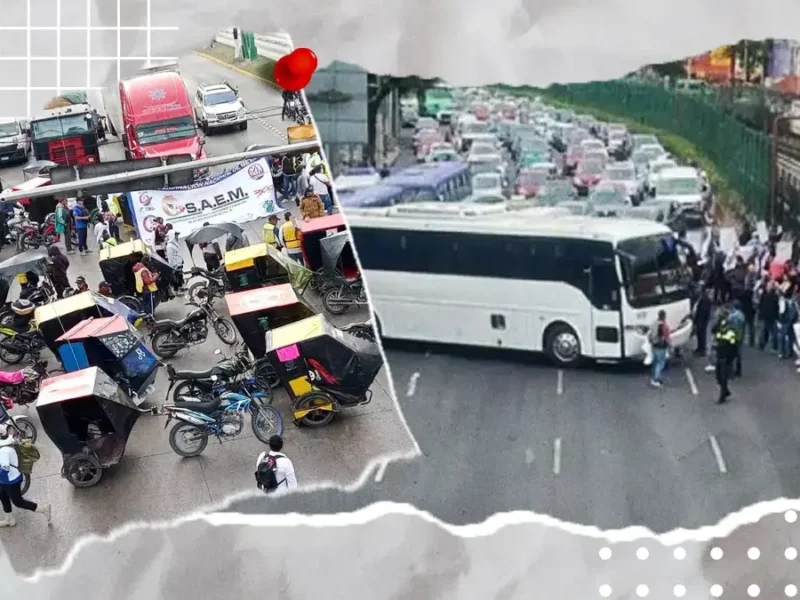 Bloqueo de transportistas desquicia la CDMX y la autopista México-Pachuca; denuncian extorsiones