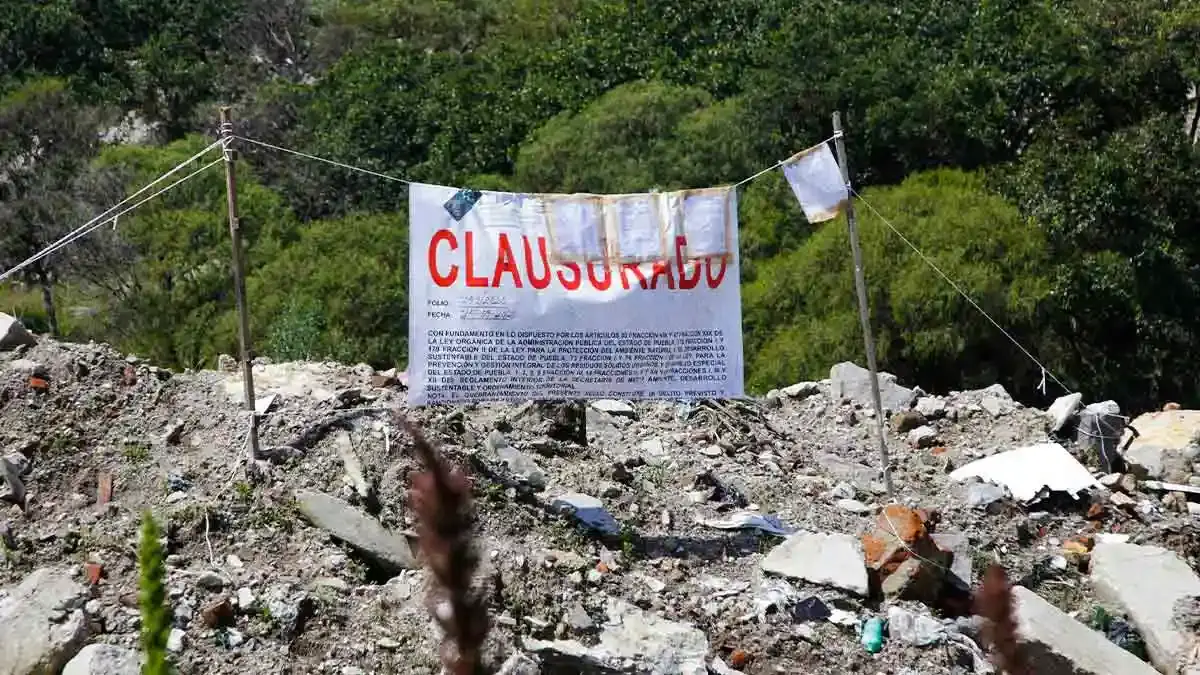 Clausurarán 33 tiraderos y seis textileras en Hidalgo, por incumplir normas ambientales