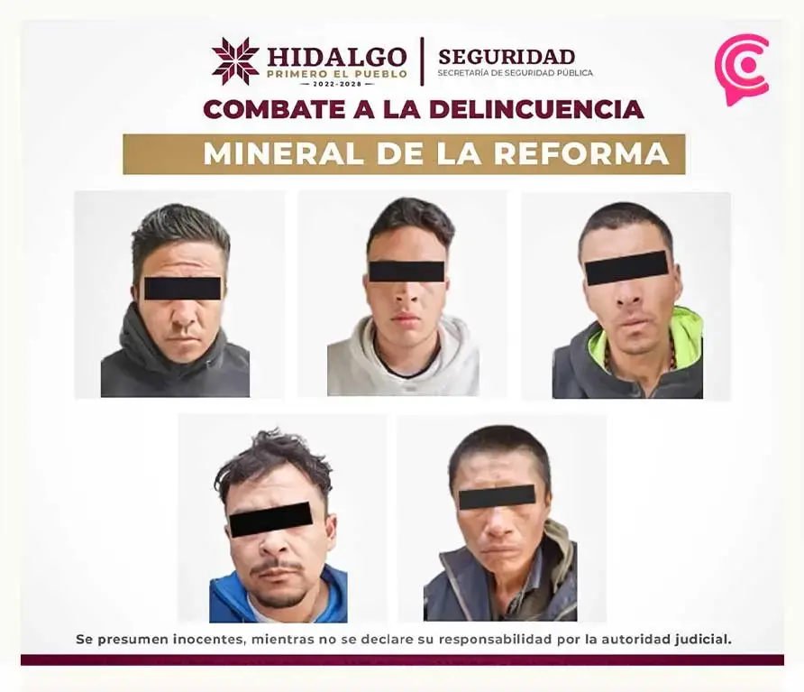 Desmantelan “narcotiendas” y desarticulan a banda en tres municipios de Hidalgo
