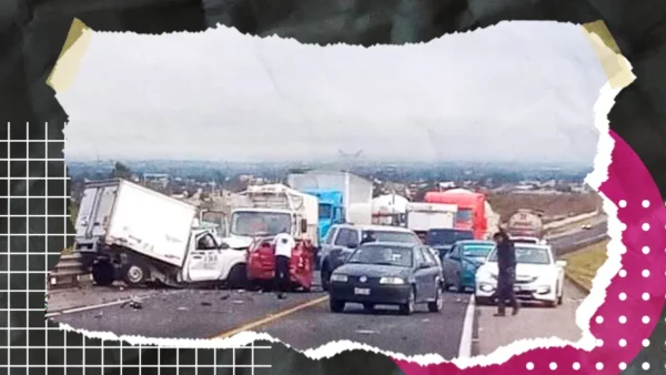 Carambola en la carretera México-Tuxpan deja saldo cinco muertos y dos heridos.