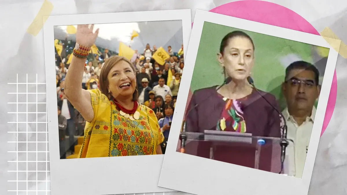 Claudia Sheinbaum y Xóchitl Gálvez se registran como precandidatas para la presidencia del 2024.