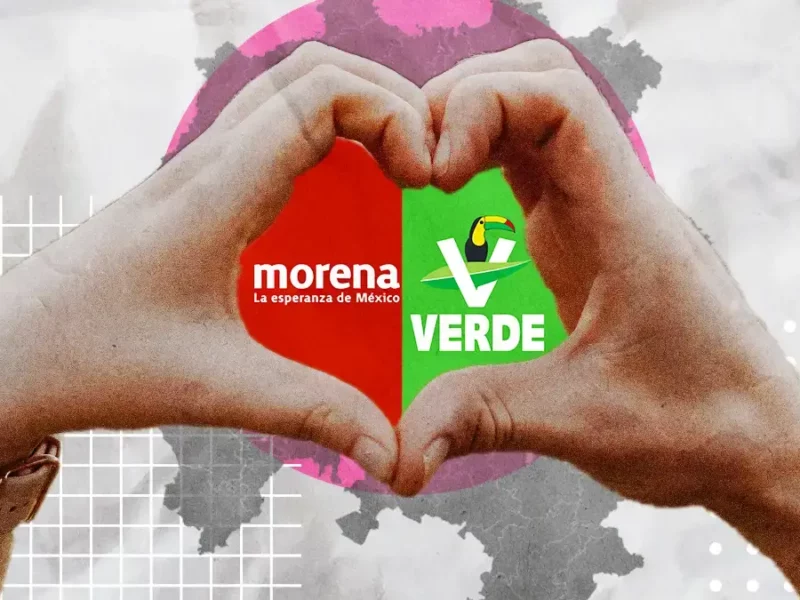 Partido Verde confirma coalición con Morena para diputaciones federales en Hidalgo.