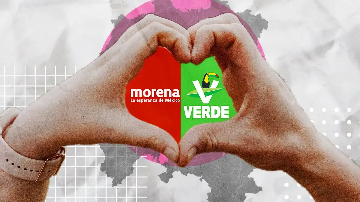 Partido Verde confirma coalición con Morena para diputaciones federales en Hidalgo.