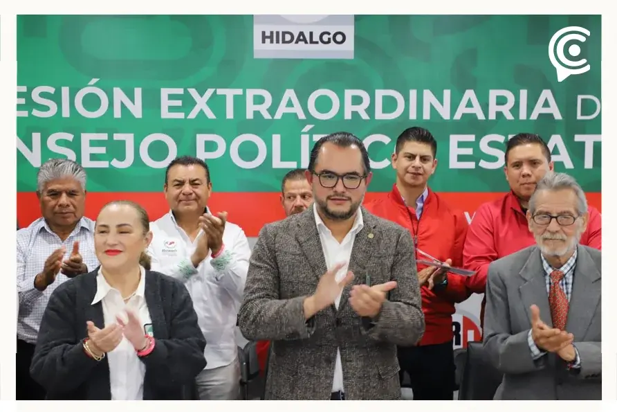 PRI acuerda alianza en Hidalgo para las elecciones del 2024.