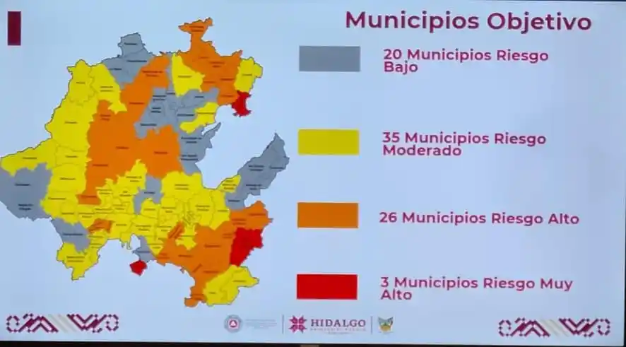 Analizan suspender clases en seis municipios por el frío en Hidalgo