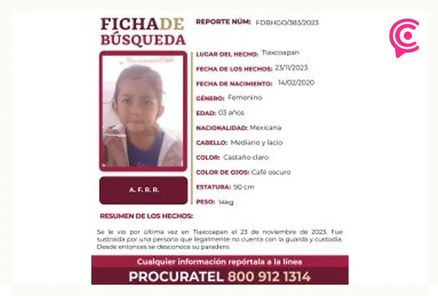 Piden ayuda para encontrar a dos niñas desaparecidas en Hidalgo