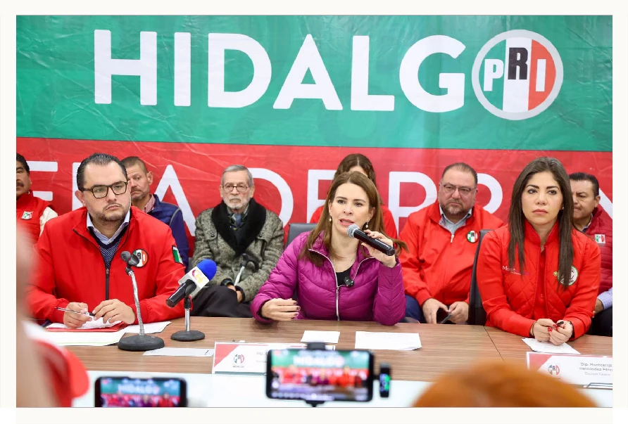 Carolina Viggiano competirá por la candidatura al Senado de la República por Hidalgo