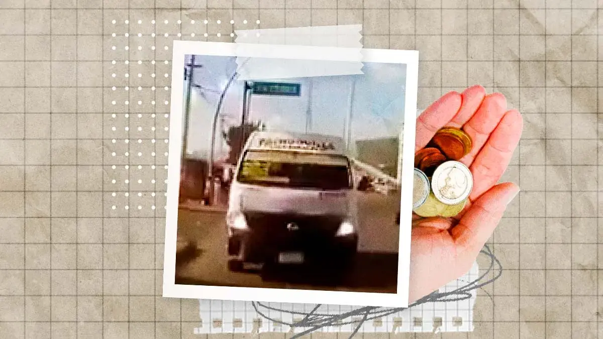 Chofer de combi lanza monedas a conductor por cerrarle el paso en Pachuca