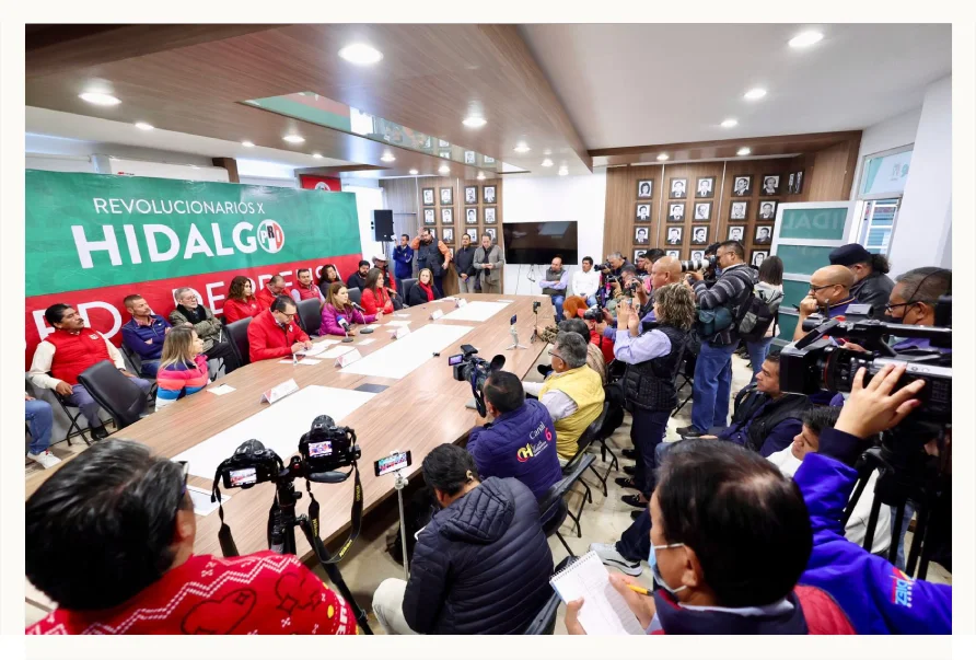 PRI elegirá a candidatos para ayuntamientos y diputaciones locales de Hidalgo hasta marzo del 2024