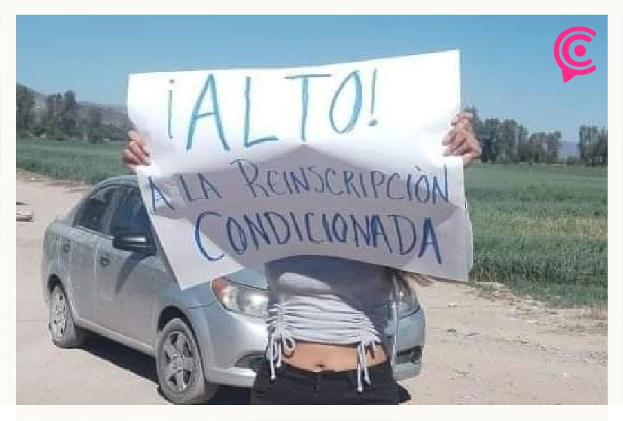 Alumnos de la Universidad del Bienestar bloquean carretera Francisco I Madero-Actopan  