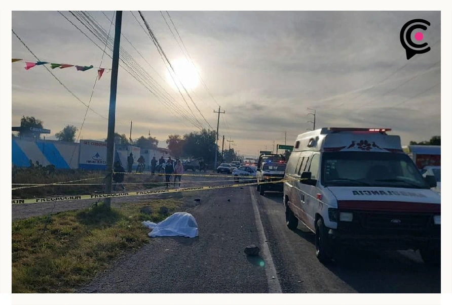 Atropellan y matan a hombre en carretera México-Laredo; habitantes bloquean vialidad en protesta