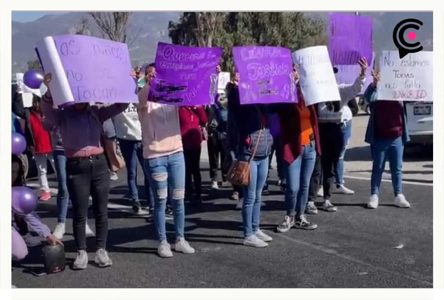 Bloquean carretera Actopan-Pachuca por feminicidio de la niña Ingrid en El Arenal