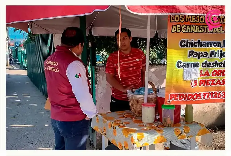 Secretaría de Salud inspecciona negocios en Huejutla para evitar venta de comida contaminada