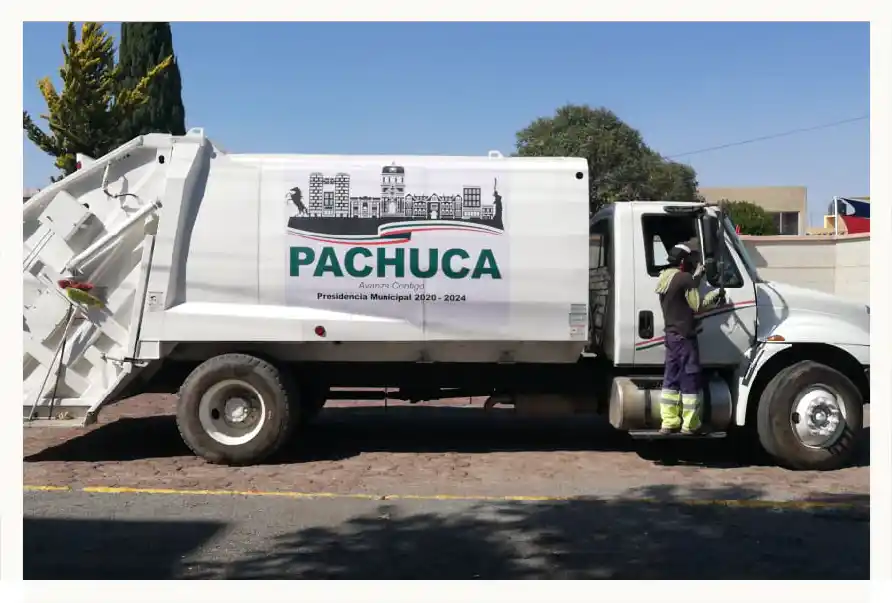 Por termino de contrato, hay conflictos en el servicio de recolección de basura en Pachuca