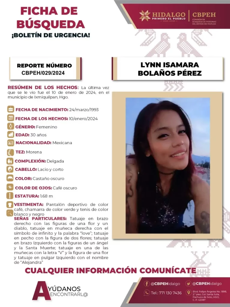 Feminicidio 2: Asesinan a Lynn Isamara y dejan su cuerpo en fosa clandestina en El Cardonal 