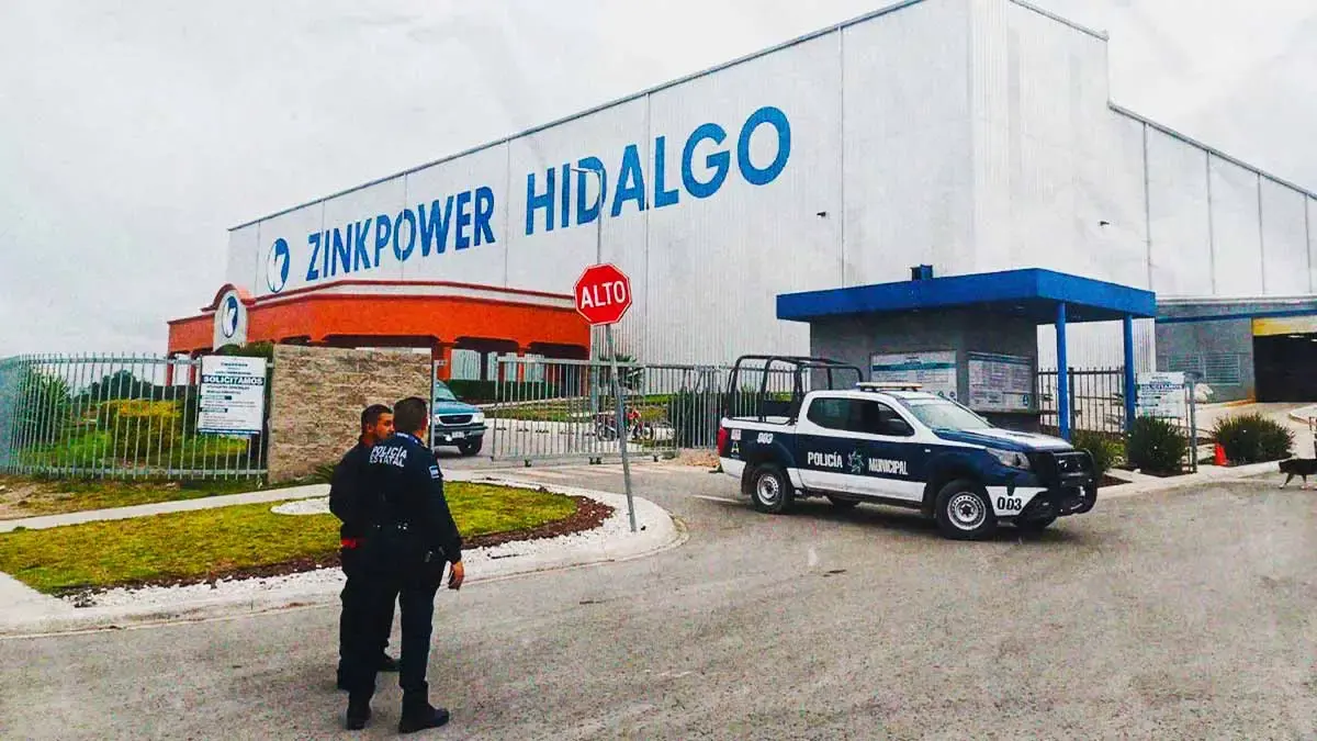 Frustran robo de material en Parque Industrial de Atitalaquia; detienen a cuatro personas