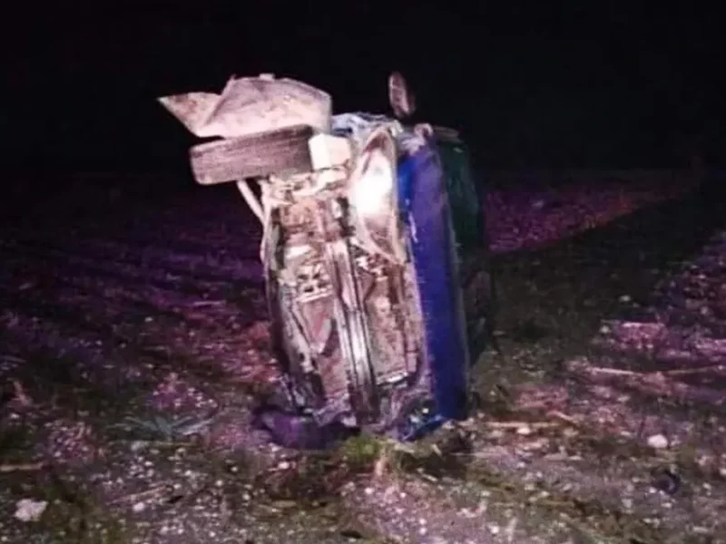 Muere conductor tras volcadura en la carretera Tula-Tlahuelilpan