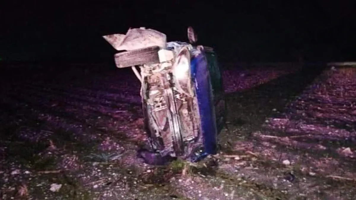 Muere conductor tras volcadura en la carretera Tula-Tlahuelilpan