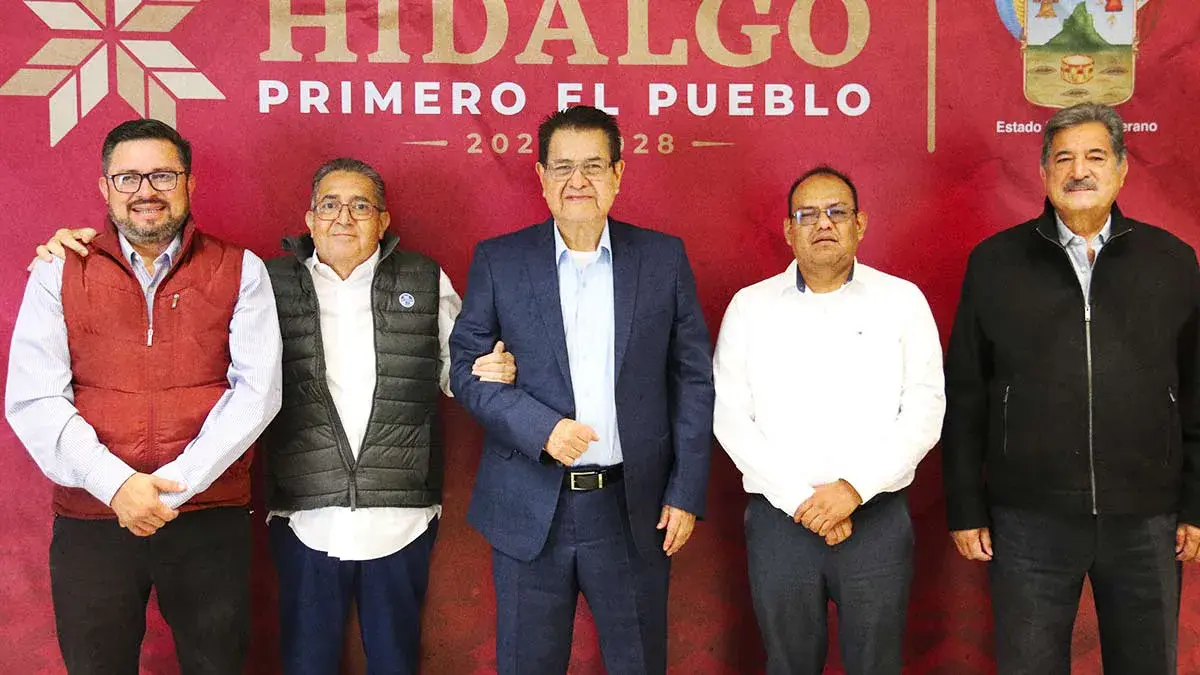 Para acordar “paz”, gobierno se reúne con dirigentes de partidos por elecciones en Hidalgo