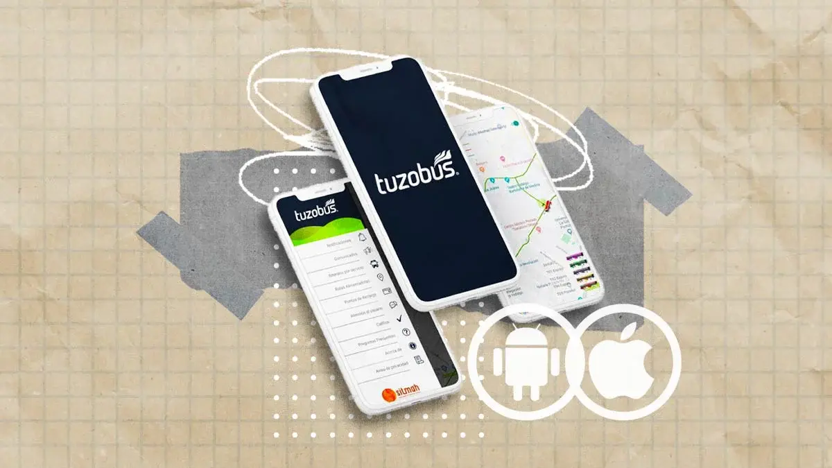 Tras estar fuera de línea, vuelve a funcionar Tuzobús App para iOS y Android
