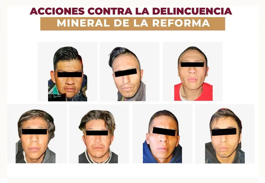 Desarticulan a grupos delictivos por narcomenudeo en Mineral de la Reforma y Tlaxcoapan