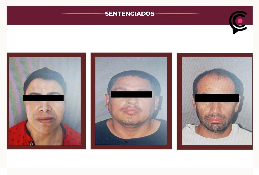 Sentencian 50 años de prisión a tres hombres por secuestro en Hidalgo