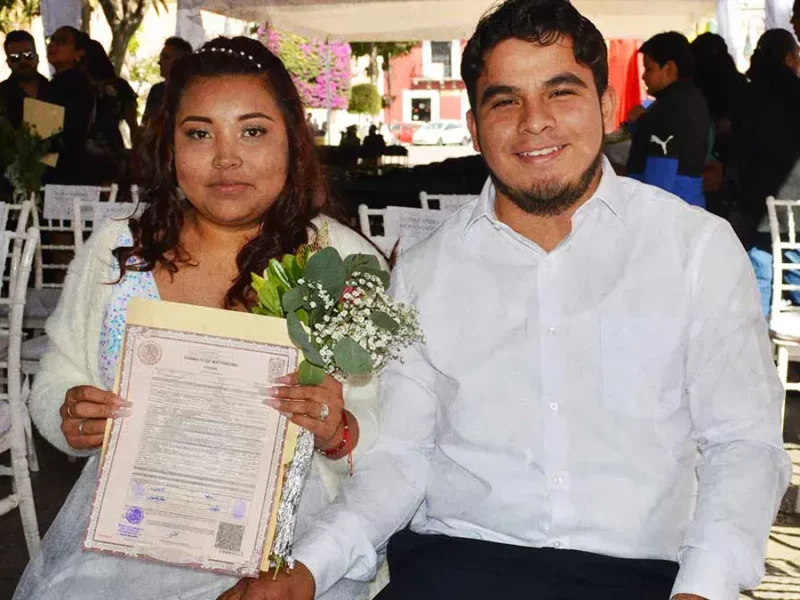 Buscan que parejas muestren antecedentes de no violencia para obtener acta de matrimonio en Hidalgo