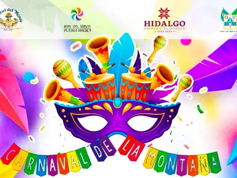 Disfruta del Carnaval de la Montaña 2024 en Real del Monte; habrá concurso de disfraces